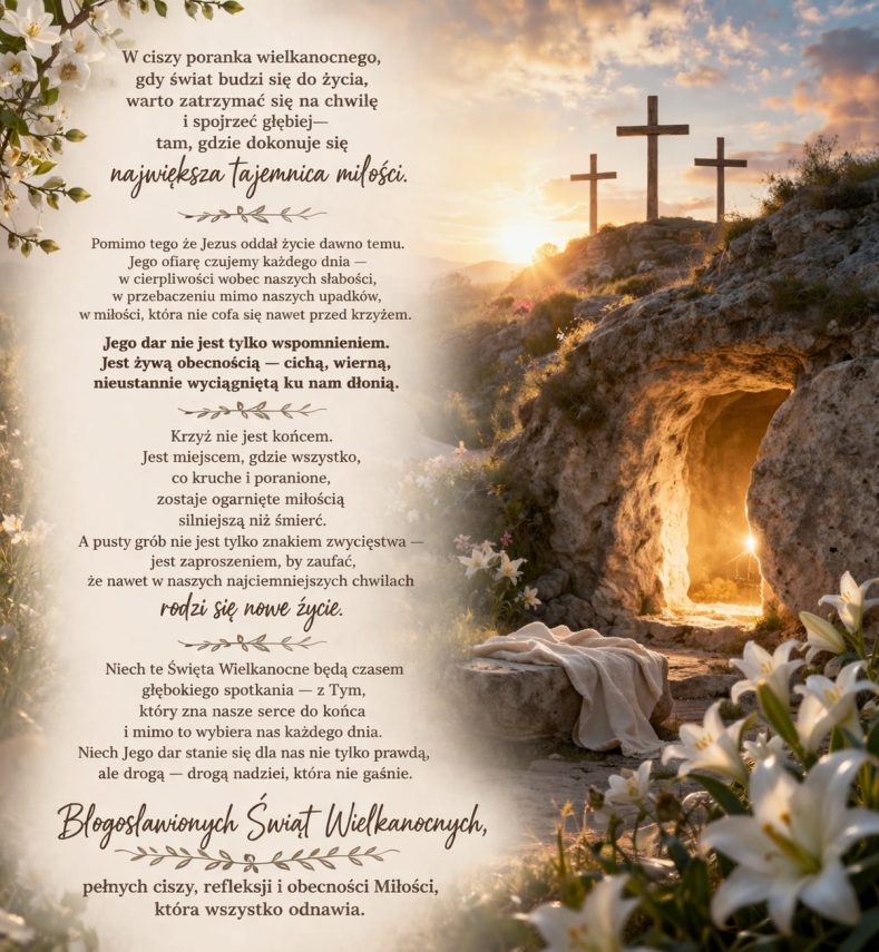 Błogosławionych Świąt Wielkanocnych