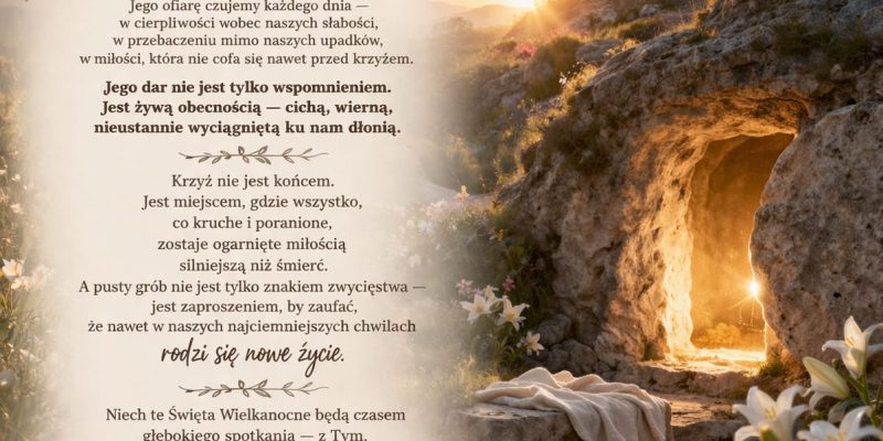 Błogosławionych Świąt Wielkanocnych