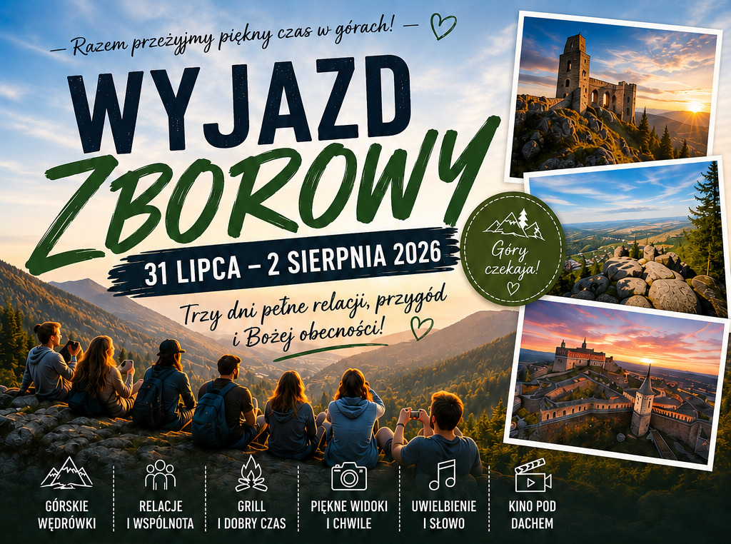 Wyjazd zborowy 31.07-02.08.2026